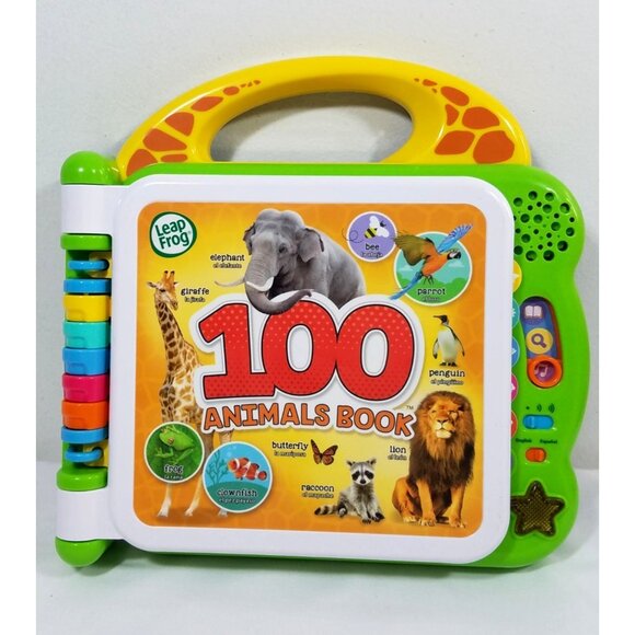 Leap Frog Learning Friends 100 Word Book and 100 Animals Book English & Spanish - Picture 2 of 16
